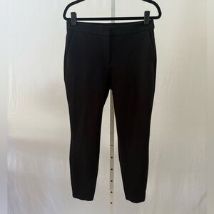 BODEN Black Flat Front Ankle Length Chino Pants/Trousers Size 10R